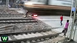 Tragic Shocking Train Collisions and Mistakes Filmed Seconds Before Disaster Thatll Freak You Out [upl. by Mccarthy]