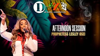 PROPHETESS LESLEY OSEI  DOZ CONVENTION DAY 5  AFTERNOON SESSION  JCC LIVE  30082024 [upl. by Becca]