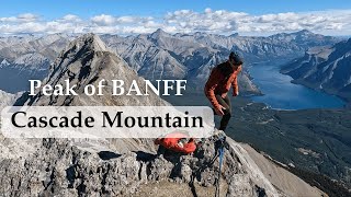 Experience the BREATHTAKING Cascade Mountain in Banff [upl. by Ydal859]