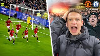 THE MOMENT MCTOMINAY SILENCES CHELSEA at OLD TRAFFORD [upl. by Sonja]