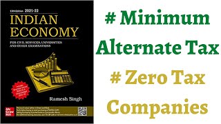 Part 114 What is Minimum Alternate Tax amp why it is imposed on Zero Tax Companies  economy upsc [upl. by Introc30]