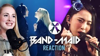 Reacting To BANDMAID w The Warning SHOW THEM amp BANDMAID Choose Me Official Music Video amp LIVE [upl. by Eciruam]