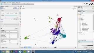 Gephi Tutorial Visualizing Facebook Network [upl. by Yde]