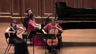 Boston Trio  Anton Arensky Piano Trio No 1 in d minor  Opus 32  Movt 4 [upl. by Malarkey]