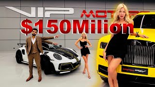 Inside 150M Insane Car Collection Vip Motors Dubai [upl. by Jase532]