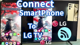 LG TVs Connect Samsung Phone To Smart TV Easy [upl. by Jovitta]