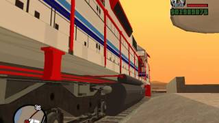 GTA SA Horn train Indonesia [upl. by Ilsel]