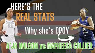 Aja Wilson VS Napheesa Collier Defensive Player of the Year  Real stats show who deserves it more [upl. by Yeo]