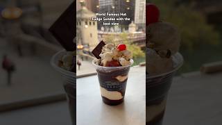 Ghirardelli ghirardelli sundaes chicagotravel chicagodowntown worldfamous riverwalk [upl. by Jorgenson]