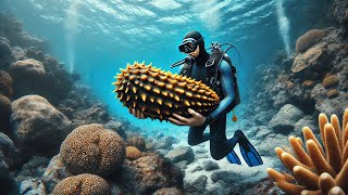 Sea Cucumber Farming Process – From Ocean to Pond Journey [upl. by Grindle116]