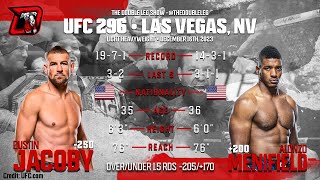 Dustin Jacoby vs Alonzo Menifield UFC 296 Fight Breakdown [upl. by Aneen814]