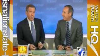 Brian Williams cohosts the TODAY Show [upl. by Audrey]