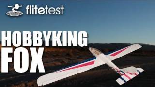 Flite Test  Fiberglass Fox  REVIEW [upl. by Ardnaid]