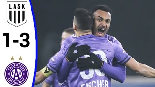 LASK vs Austria Wien 13 All Goals and Extended Highlights [upl. by Durgy]