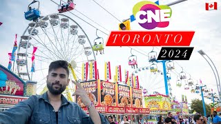 CNE Toronto 2024 🇨🇦 Canadian National Exhibition  Toronto Mela 🎊🕺 Full Tour  TheNakulShow [upl. by Riada]