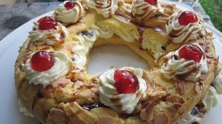 Paris Brest con Crema Chantilly allItaliana [upl. by Ennovyhc]