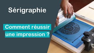 Sérigraphie 4  Réussir Une Impression Textile [upl. by Camus]