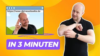 Schnell und einfach Bau dir deine Webseite in 3 Minuten mit Hostinger👨‍💻 [upl. by Irved]