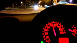 Fiat Seicento Sporting Abarth acceleration 0130kmh w P75 cam [upl. by Grizel]