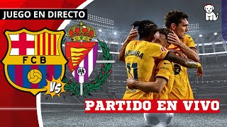 ¡¡¡EL BARÇA GOLEA🔴 FC BARCELONA 60 REAL VALLADOLID 🔥EN VIVO🔥 BARCELONA vs VALLADOLID La Liga F4 [upl. by Aissatsan491]