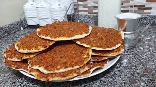 Lahmacun Tarifi  Evde Lahmacun Nasıl Yapılır  Lezzetin Üstadı [upl. by Letty]