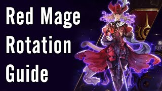 Red Mage Rotation Guide  FFXIV Shadowbringers [upl. by Connolly]