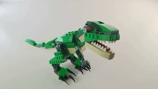 Lego Creator 3in1 Tyrannosaurus 31058 TReX [upl. by Cobby]