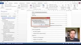 Office Tutorials 02 Inhaltsverzeichnis und Literaturverzeichnis in Word 2013 [upl. by Dusty]