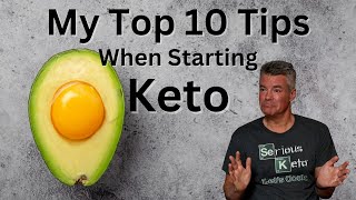 Keto Beginners Series pt 1  My Top 10 Tips When Starting Keto [upl. by Reffineg348]