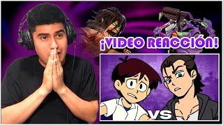 Eren Jaeger vs Shinji Ikari  Épicas Batallas de Rap del Frikismo  Keyblade  Vídeo Reaccion [upl. by Nutter]