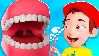 Brush Your Teeth  Tooth Brushing Song  Best Kids Songs and Nursery Rhymes [upl. by Aihsenat]