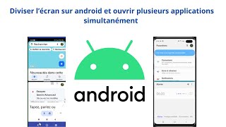 Comment utiliser le mode écran partagé sur Android pour jongler entre plusieurs applications [upl. by Ahtiekal]