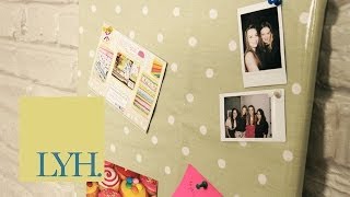 Oilcloth Notice Board Made At Home S01E48 [upl. by Leinehtan160]