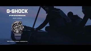 FROGMAN GWFA1000 Promotional movie CASIO GSHOCK [upl. by Etnoed496]