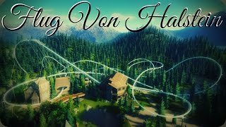 Flug Von Halstein  BampM Wing Coaster  POV Planet Coaster [upl. by Kolk]