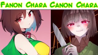 Fanon Chara Vs Canon Chara [upl. by Elma663]