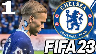 FIFA 23 CHELSEA REALISM MOD CAREER MODE 1  THE RISE OF CHELSEA🔥 [upl. by Arukas]