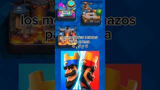 Los mejores mazos para arena 4  5 y 6 clashroyale mazosclashroyale [upl. by Angrist]