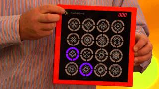 FlashPad Air Touchscreen Electronic Game with Lights amp Sounds with Sandra Bennett [upl. by Delora]