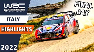 WRC Rally Highlights  Rally Italia Sardegna 2022  Final Day  Morning [upl. by Aryk]