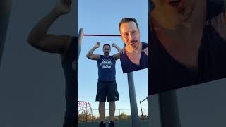 Playground Fun dadbod pullup pushups murph superman challenge playground dadlife fitness [upl. by Hasile]