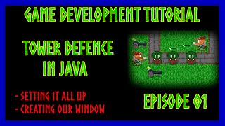 Java Game Development TUTORIAL  Episode 01 [upl. by Raye562]