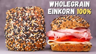 How to Make Nutritious Wholegrain Einkorn Rolls [upl. by Dido]