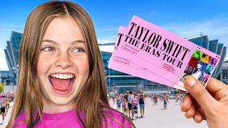 SURPRISING MY DAUGHTER WITH TAYLOR SWIFT shopping haul [upl. by Annohsed]