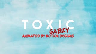 Gabzy  Toxic Visualizer [upl. by Lasser]