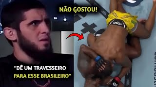 NÃO GOSTARAM Makhachev e OUTROS LUTADORES DET0NARAM Jailton Malhadinho após LUTA com Derrick Lewis [upl. by Anastasie503]