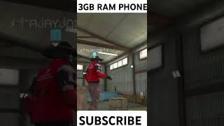 3 GB RAM PHONE  LAG PROBLAM freefire PSKAJAYJOD08 [upl. by Ulah]