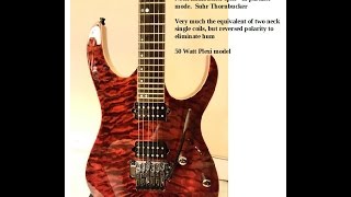 Suhr vs DiMarzio pickups [upl. by Nosnorb]