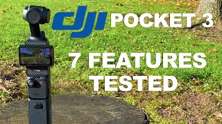 DJI OSMO POCKET 3  Sample Footage and Feature Tests [upl. by Avehstab]