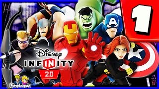 Disney Infinity 20 Walkthrough Part 1 Cold Opening The Avengers Playset [upl. by Hercules]